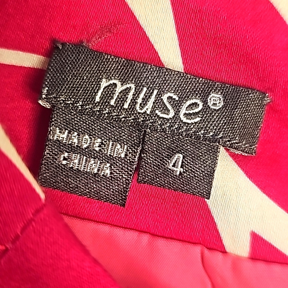 Muse women Floral dress, Size 4, Color: Pink, purple, white, lavender - Picture 8 of 9